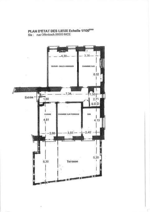 Superbe Appartement De 105 M2, Hyper Centre Avec Terrasse, Parking, A 5 Min De La Mer Nice Eksteriør bilde