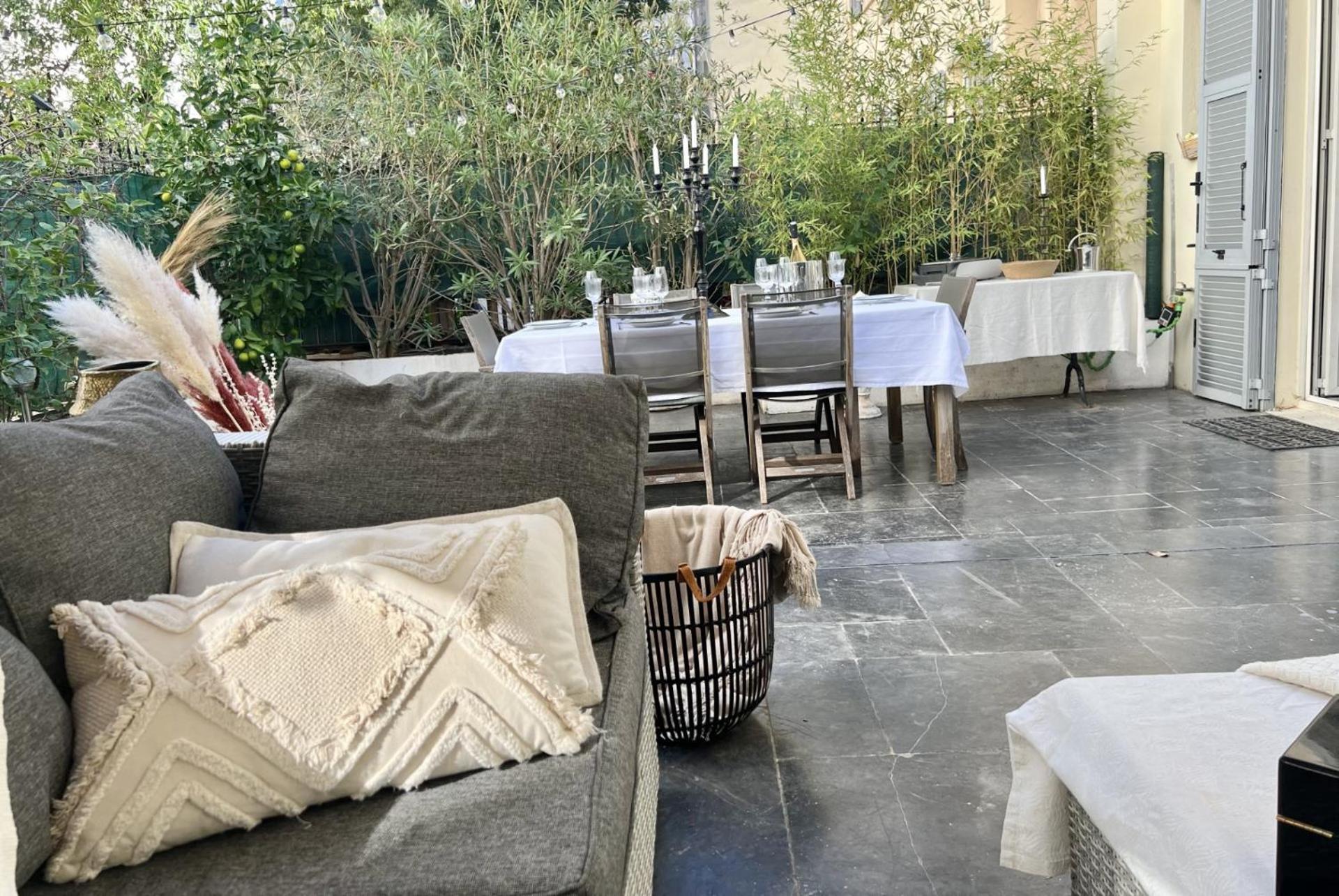 Superbe Appartement De 105 M2, Hyper Centre Avec Terrasse, Parking, A 5 Min De La Mer Nice Eksteriør bilde
